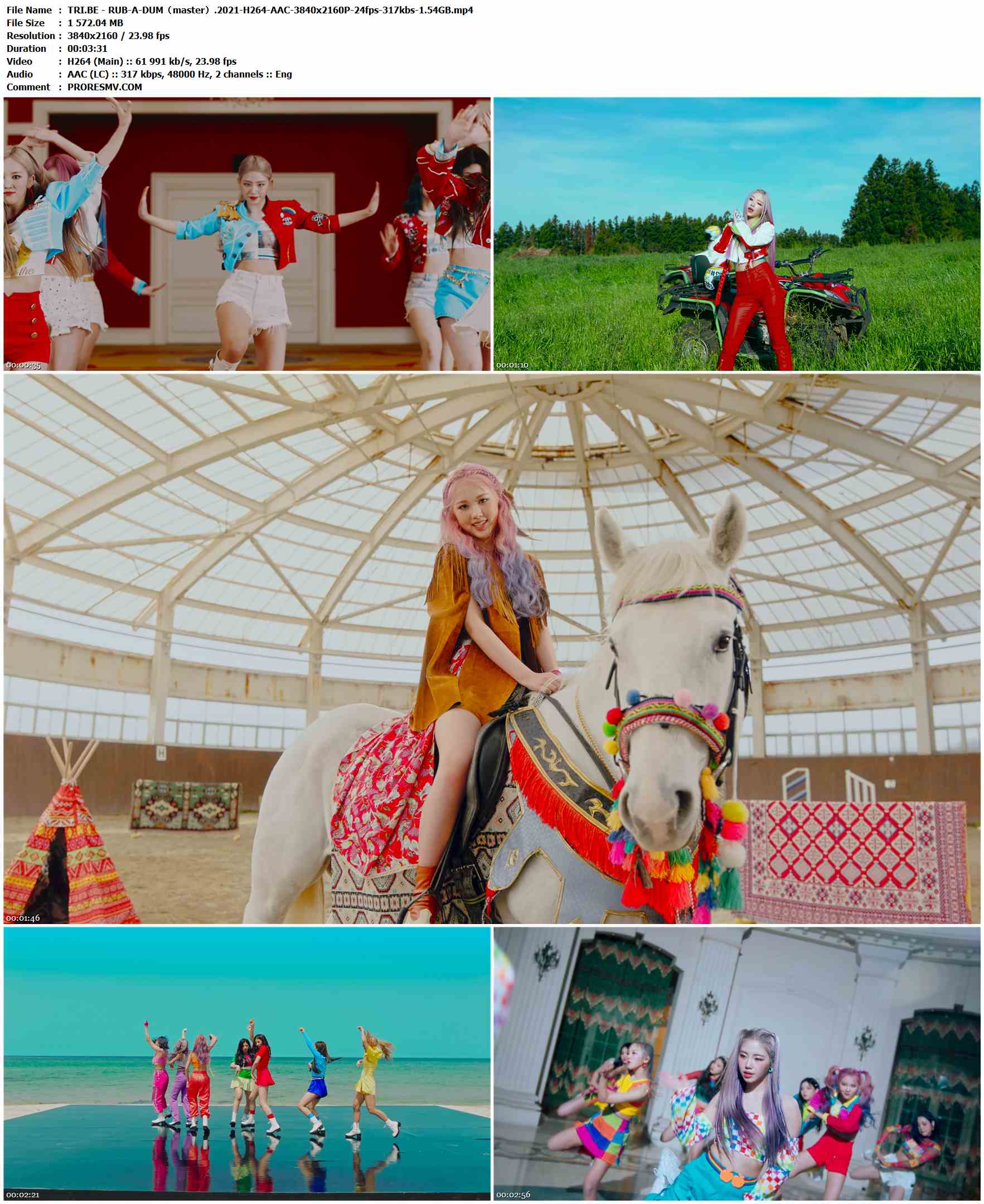 TRI.BE - RUB-A-DUM（master）.2021-H264-AAC-3840x2160P-24fps-317kbs-1.54GB官方MV_高清MV